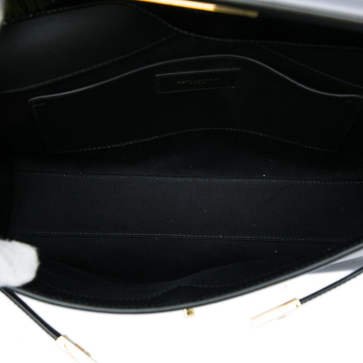 Saint Laurent Manhattan Sac Moyen Noir – vue 4 – GABY PARIS
