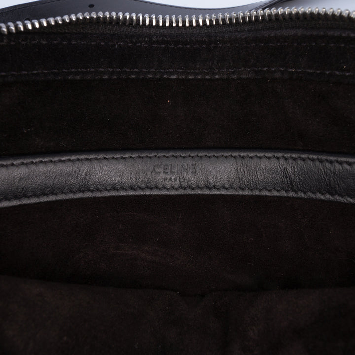 Celine Smooth Cuir de veau Logo Messenger Sac