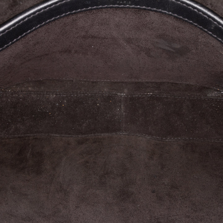 Celine Smooth Cuir de veau Logo Messenger Sac