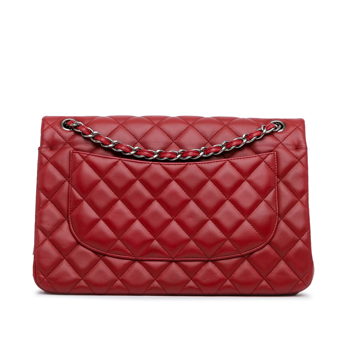 Chanel Jumbo Classic Cuir d’agneau Double rabat