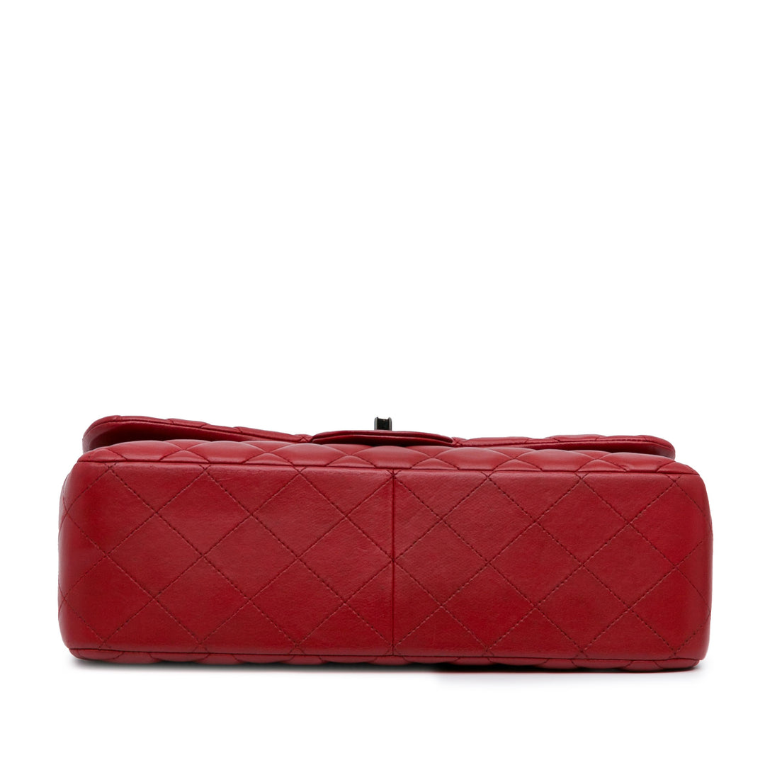 Chanel Jumbo Classic Cuir d’agneau Double rabat