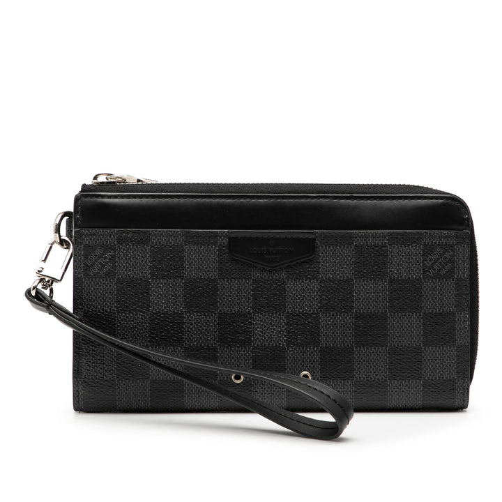 Louis Vuitton Damier Graphite Dragonne Zippy Portefeuille long