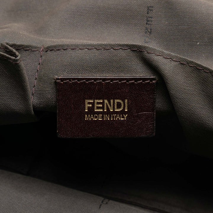 Fendi Medium FF Nubuck Chains Cabas