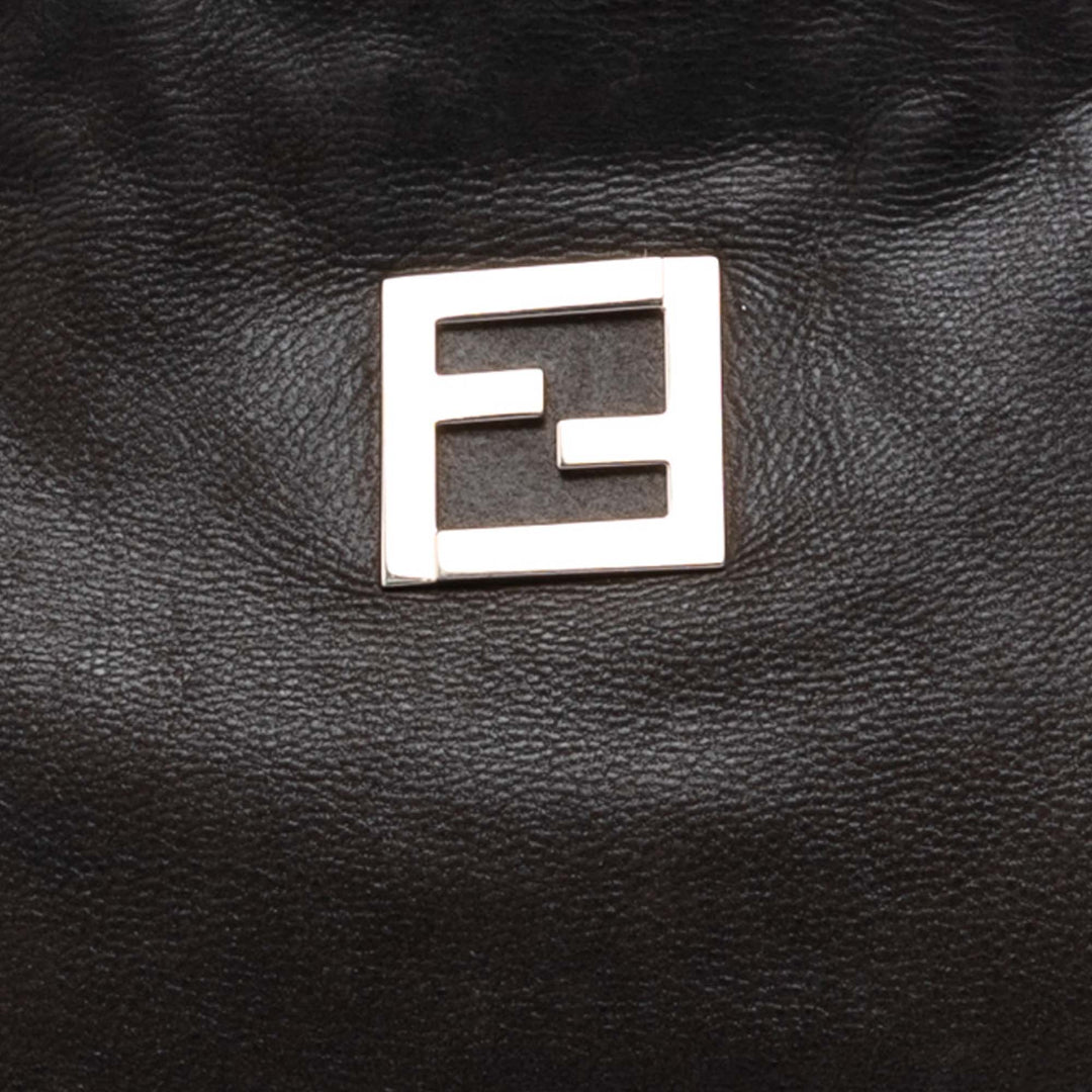 Fendi Medium FF Nubuck Chains Cabas