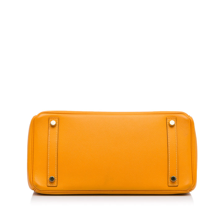 Epsom Birkin Retourne 30 Orange - Gaby Paris