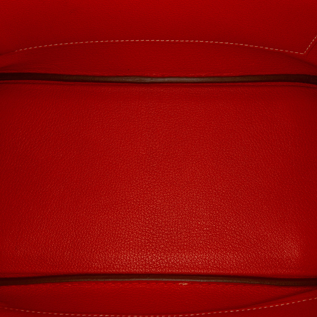 Epsom Birkin Retourne 30 Orange - Gaby Paris