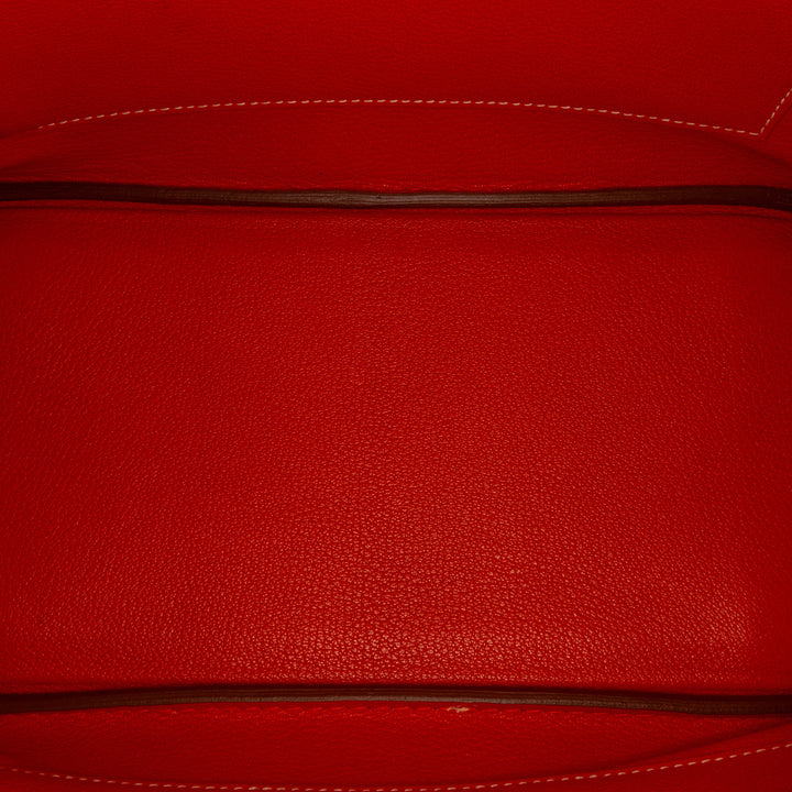 Epsom Birkin Retourne 30 Orange - Gaby Paris