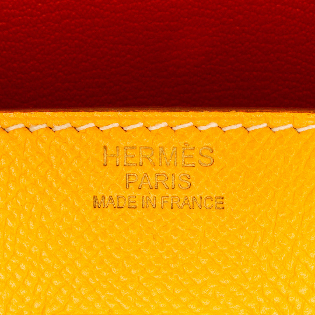 Epsom Birkin Retourne 30 Orange - Gaby Paris