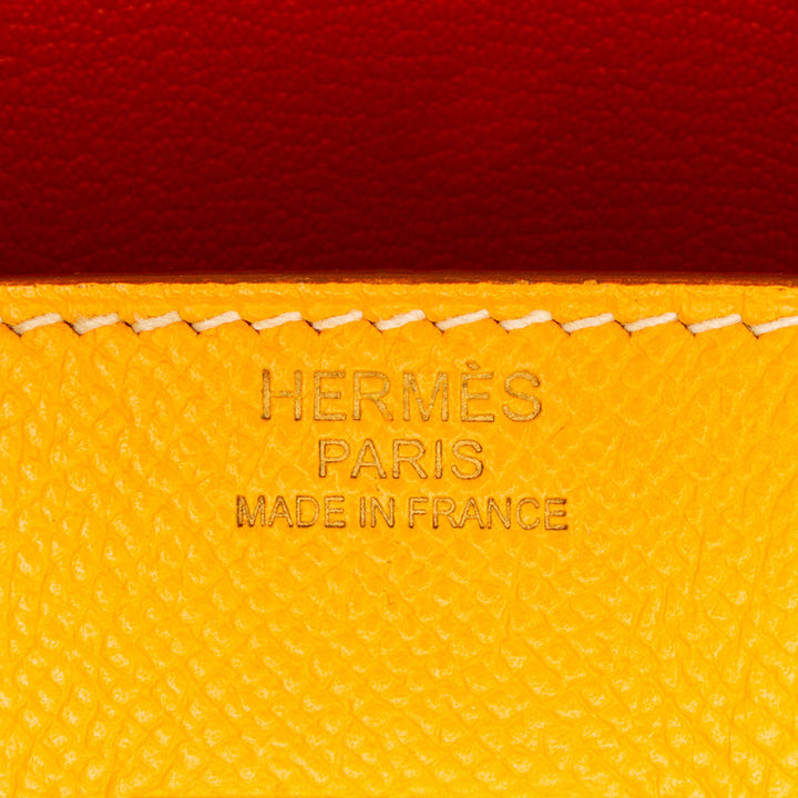 Epsom Birkin Retourne 30 Orange - Gaby Paris