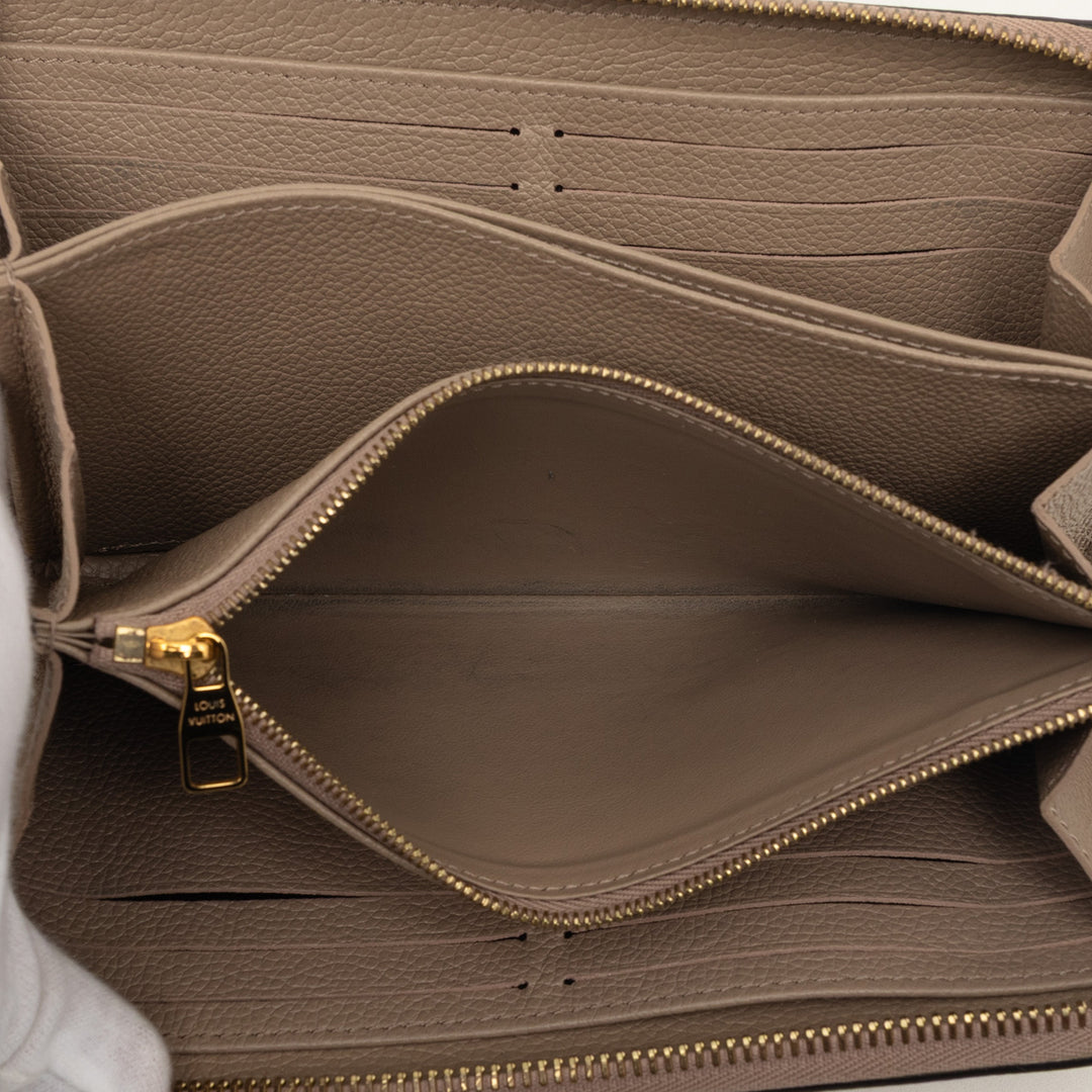Louis Vuitton Bicolor Monogram Empreinte Giant Zippy Portefeuille
