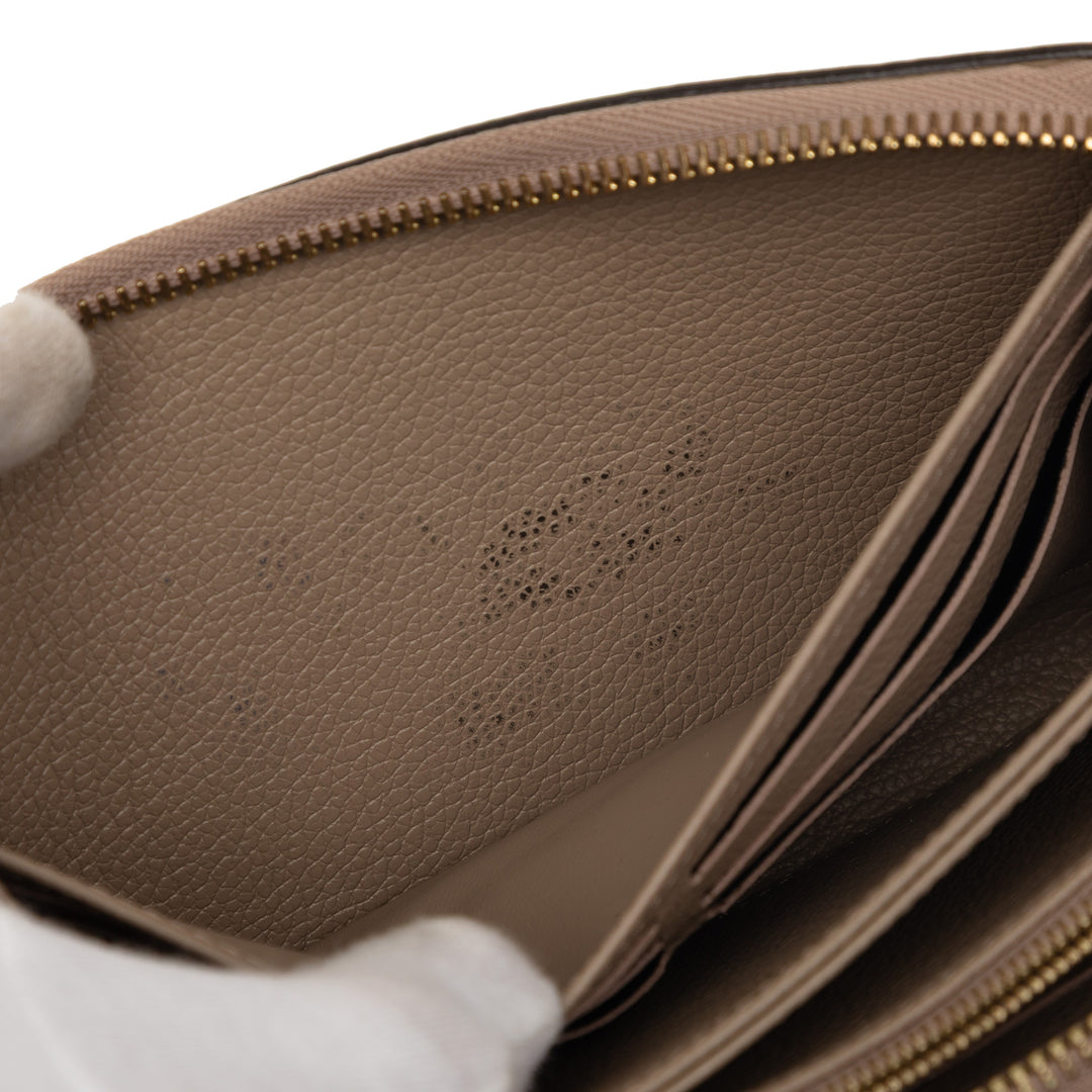 Louis Vuitton Bicolor Monogram Empreinte Giant Zippy Portefeuille