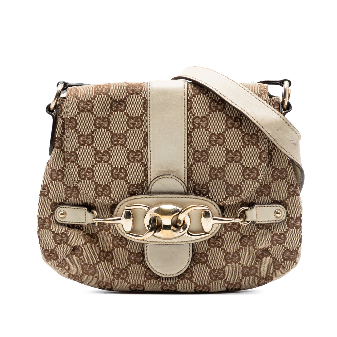 GG Horsebit Sac Blanc