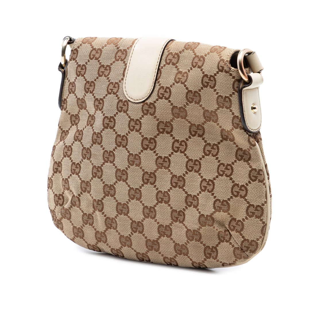 GG Horsebit Sac Blanc