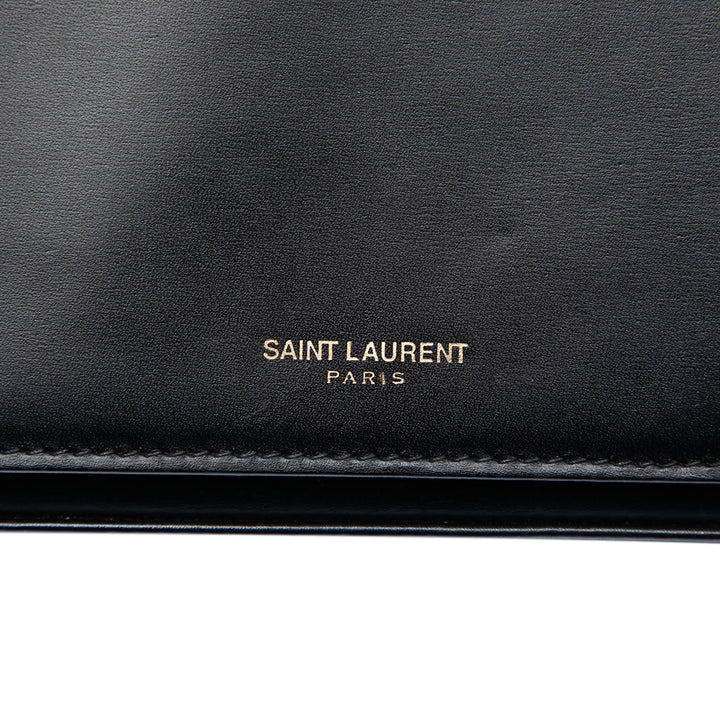 Saint Laurent Mini Smooth Cuir de veau Paris Wallet on Chain