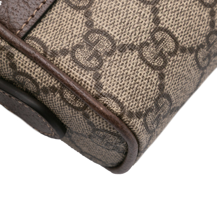 Mini GG Supreme Ophidia Crossbody Brown - Gaby Paris