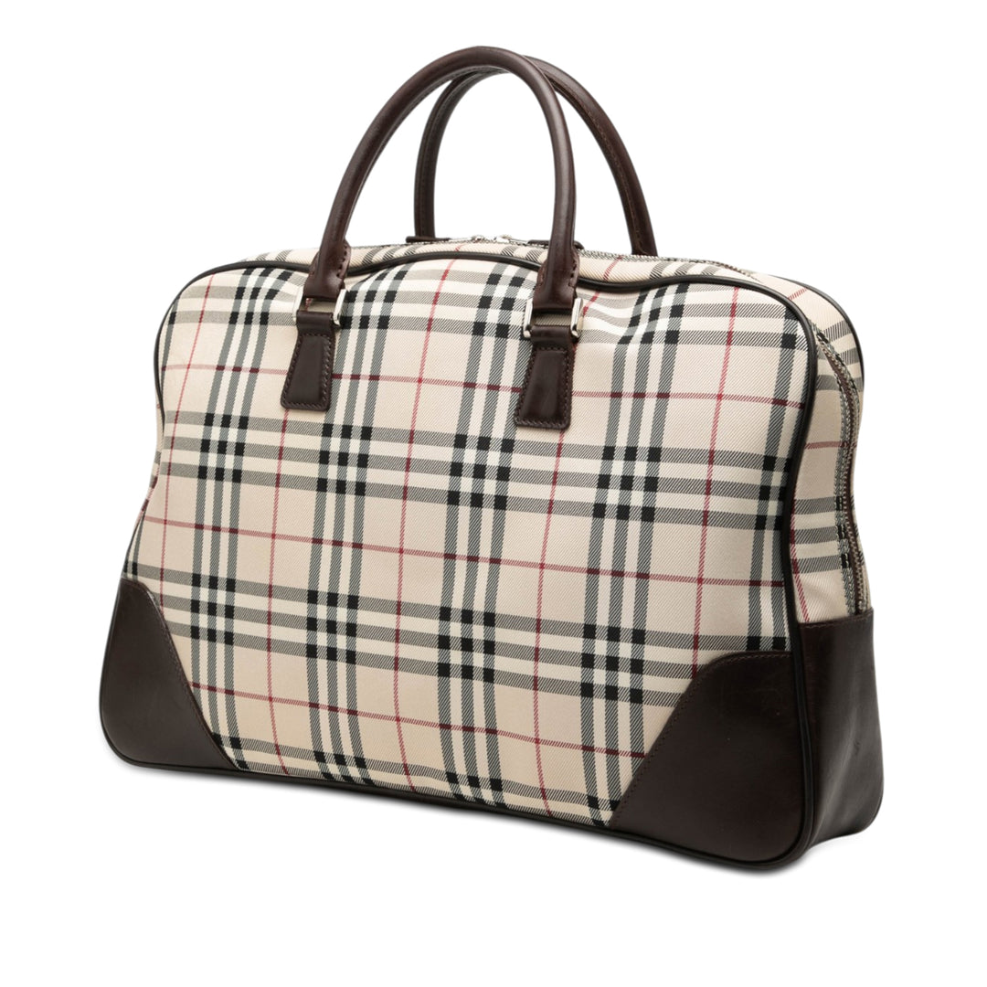 Burberry House Check Toile Sac de voyage