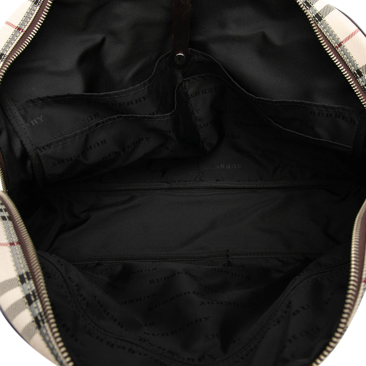 Burberry House Check Toile Sac de voyage