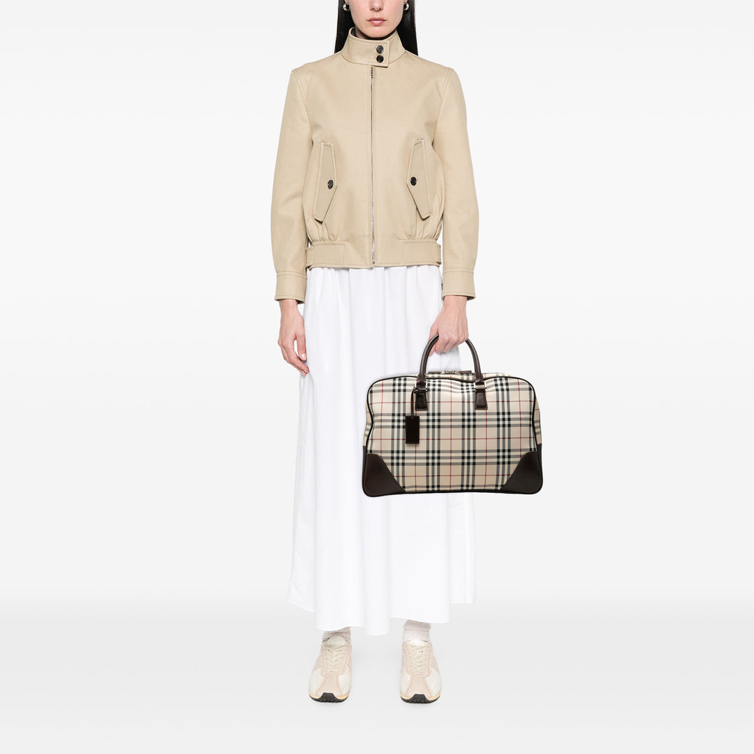 Burberry House Check Toile Sac de voyage