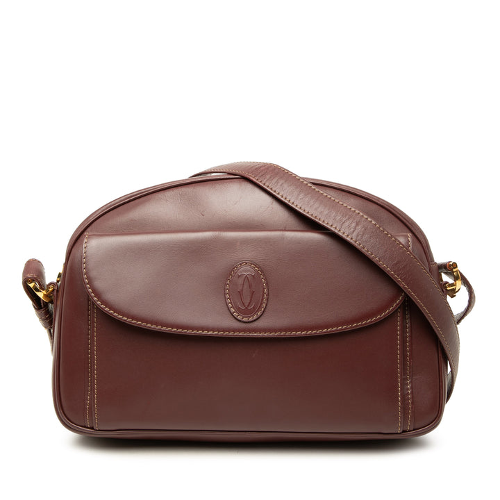 Cartier Sac bandoulière Must De Cartier Rouge – vue principale – GABY PARIS
