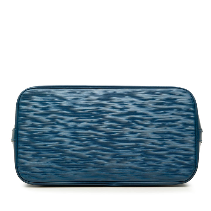 Louis Vuitton Alma PM Épi Bleu