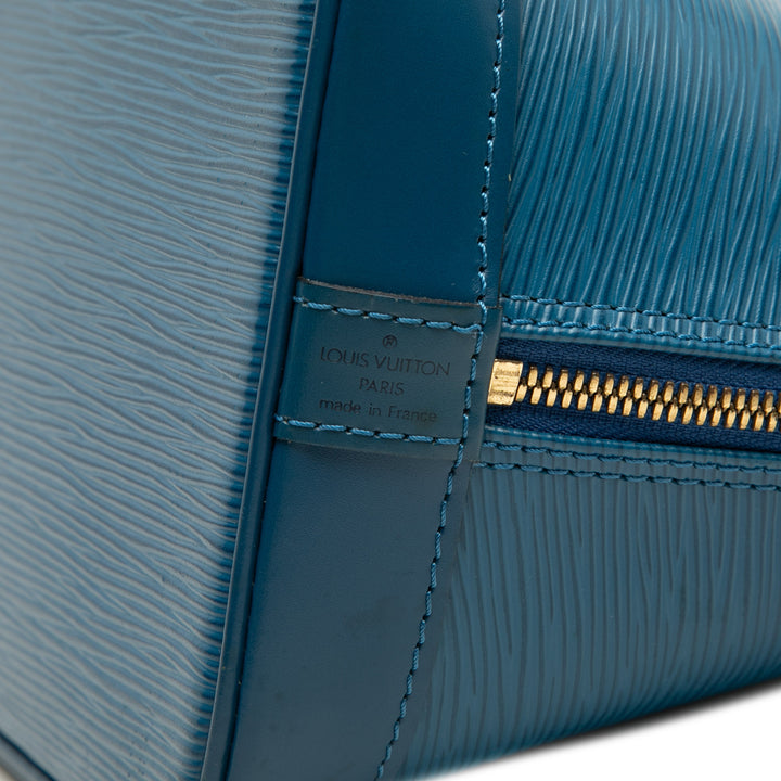 Louis Vuitton Alma PM Épi Bleu