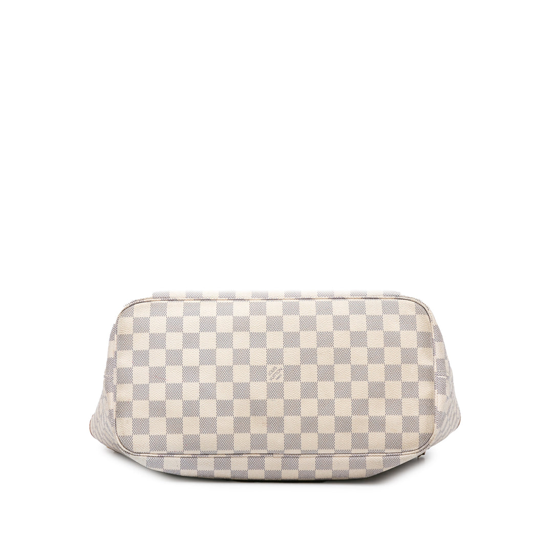 Damier Azur Neverfull MM White - Gaby Paris