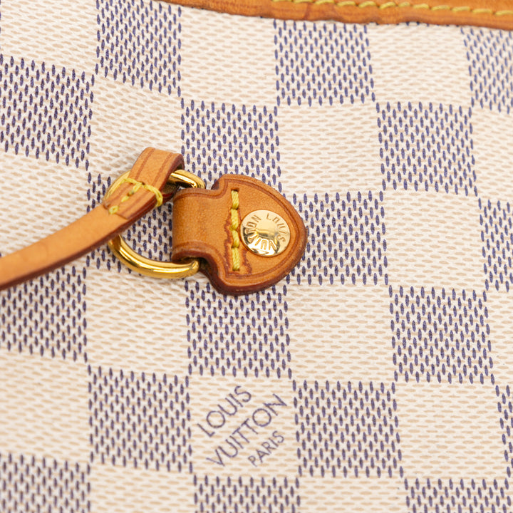 Damier Azur Neverfull MM White - Gaby Paris