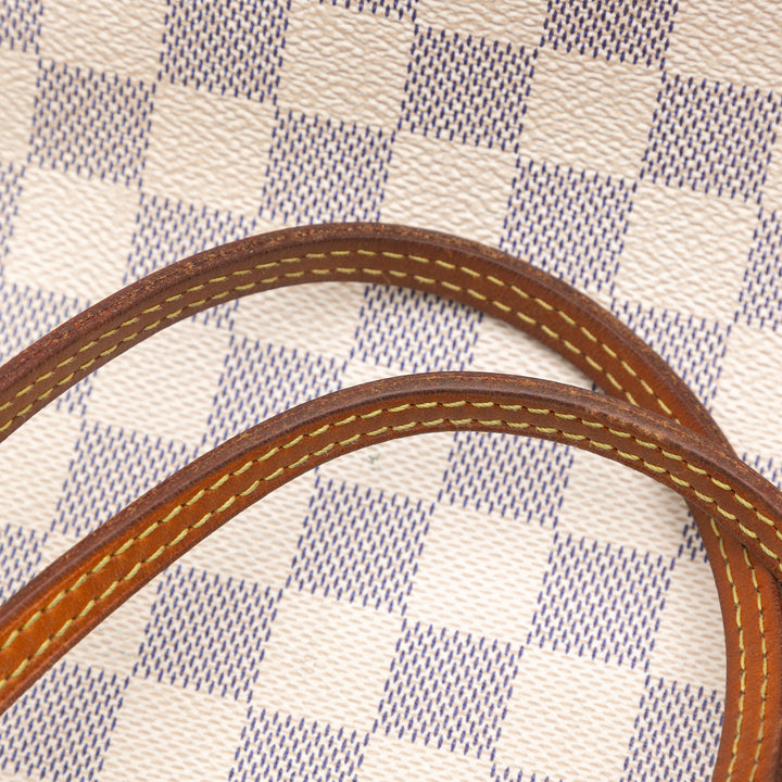 Damier Azur Neverfull MM White - Gaby Paris