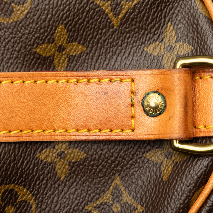Louis Vuitton Keepall Bandouliere 60 Monogram Marron – vue 6 – GABY PARIS