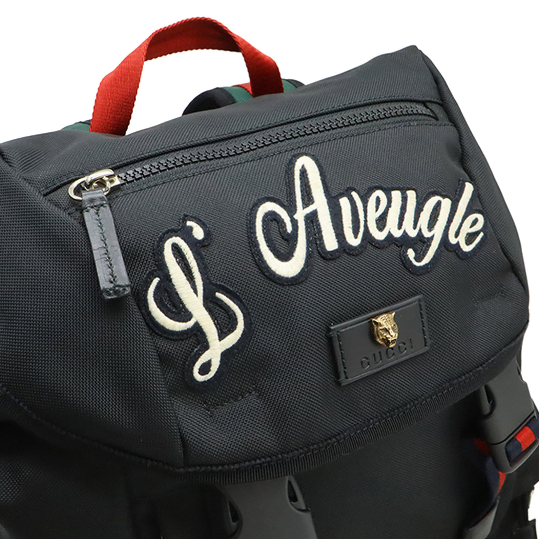 Gucci L'Aveugle Par Amour Techno Toile Sac à dos