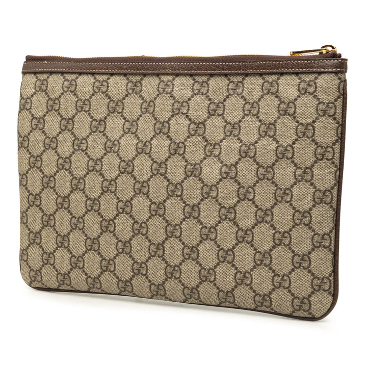 Web Ophidia Pochette GG Supreme Beige