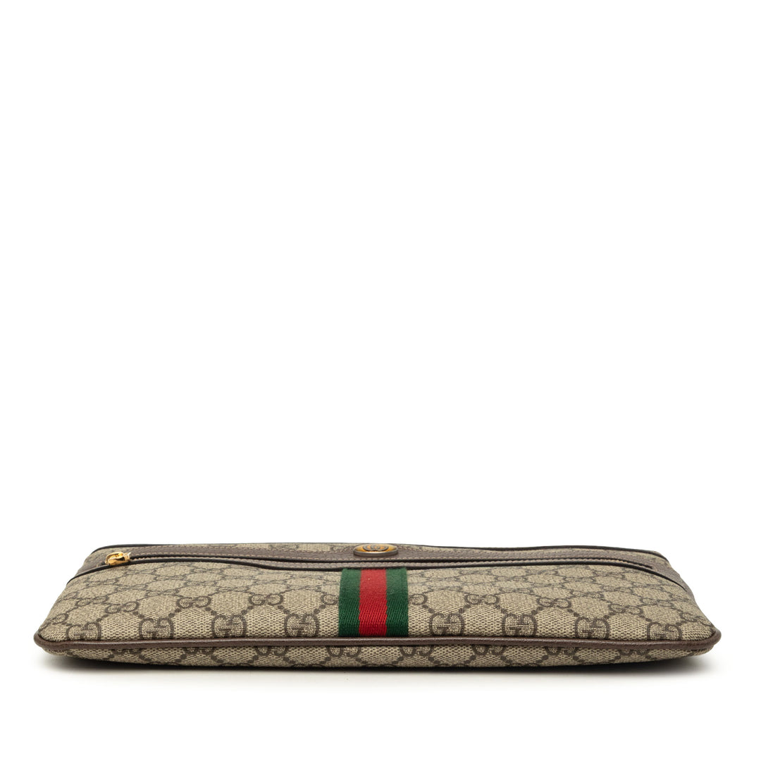 Web Ophidia Pochette GG Supreme Beige