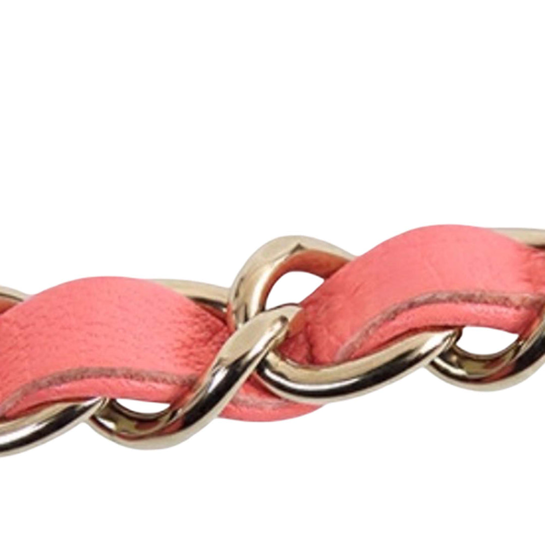 Chanel Mini Square Classic Cuir d’agneau Simple rabat