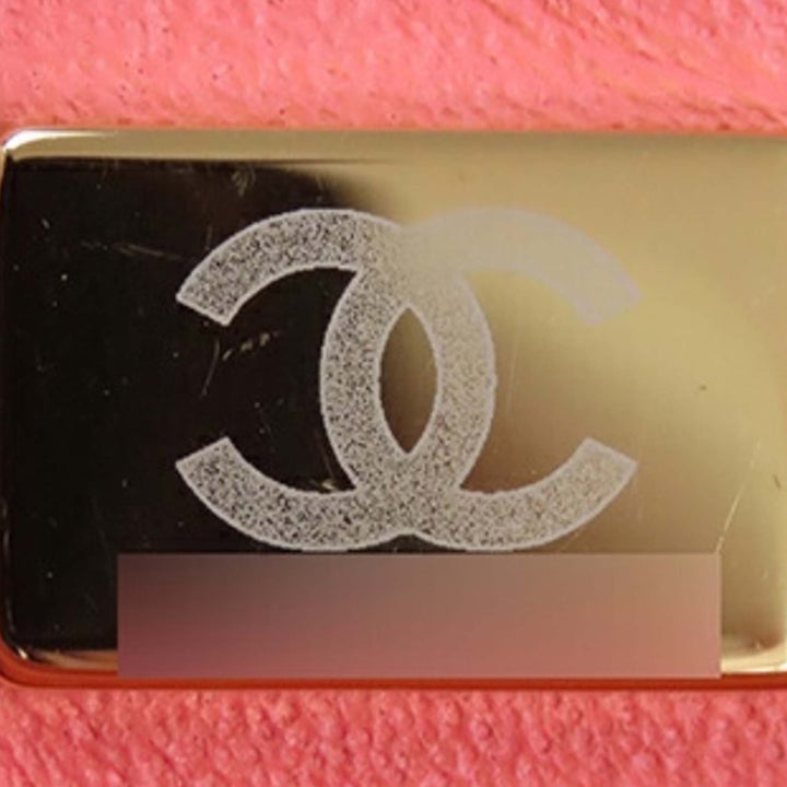 Chanel Mini Square Classic Cuir d’agneau Simple rabat