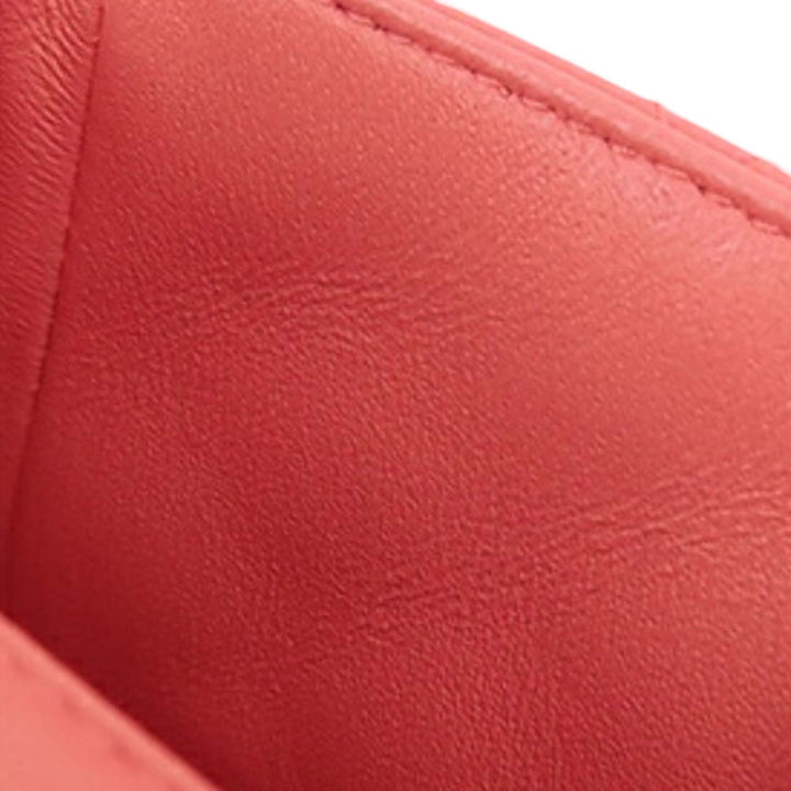 Chanel Mini Square Classic Cuir d’agneau Simple rabat