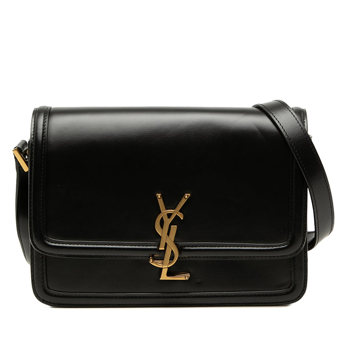 Saint Laurent Medium Cuir de veau Solferino Sac In Boîte