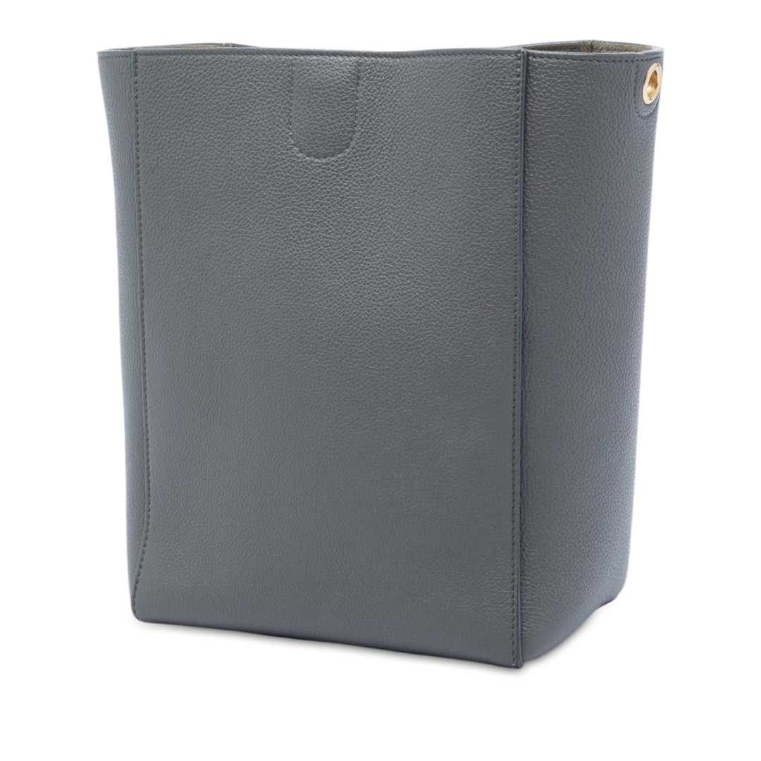 Celine Small Soft Cuir de veau grainé Seau Sangle Bucket Sac