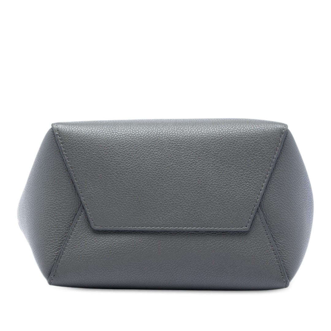 Celine Small Soft Cuir de veau grainé Seau Sangle Bucket Sac