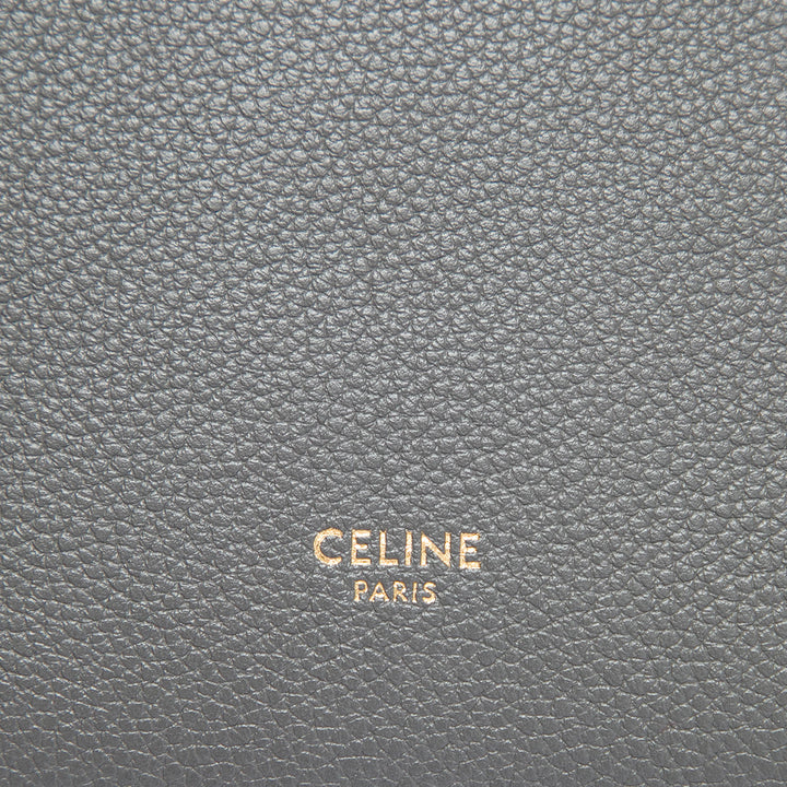Celine Small Soft Cuir de veau grainé Seau Sangle Bucket Sac