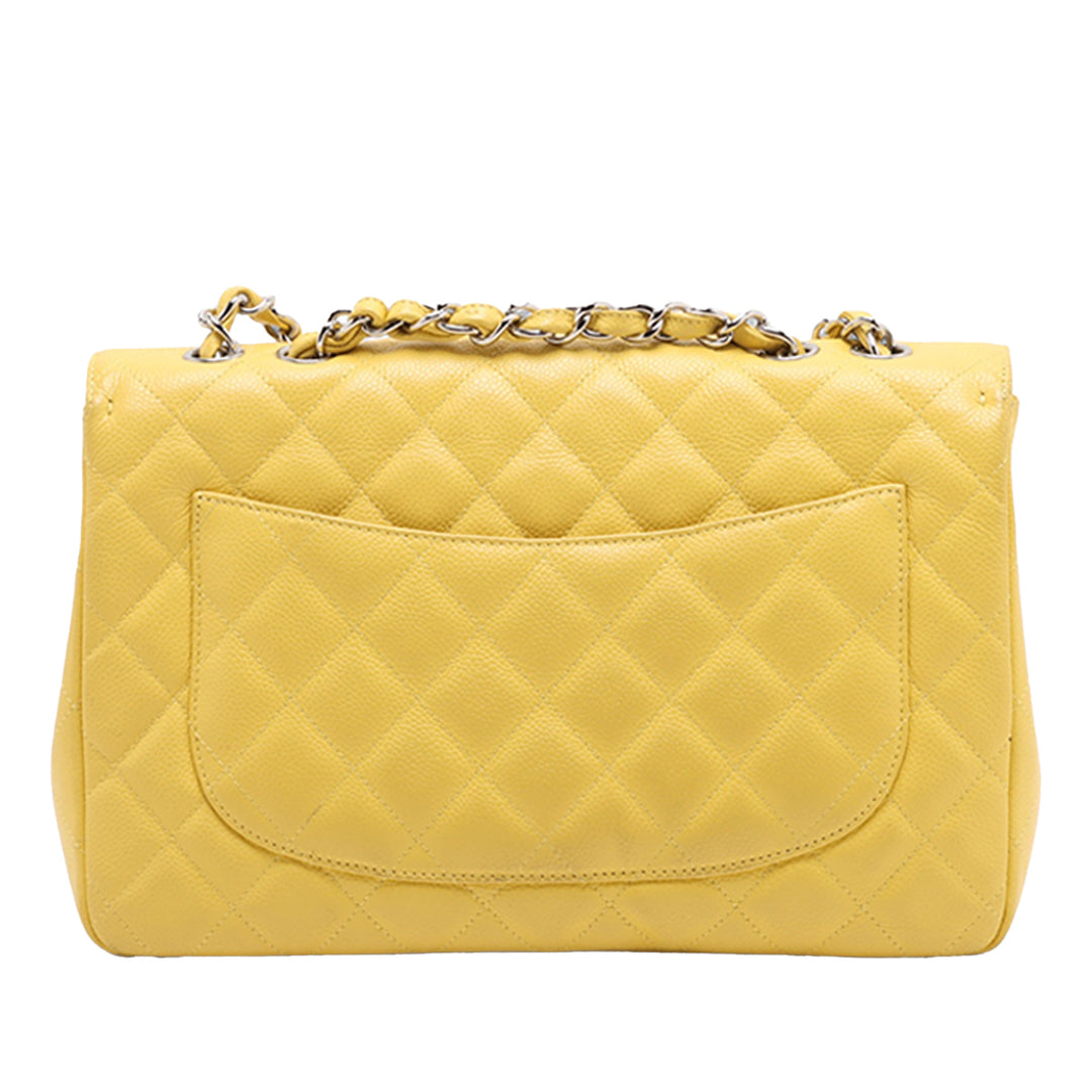 Chanel Jumbo Classic Caviar Simple rabat