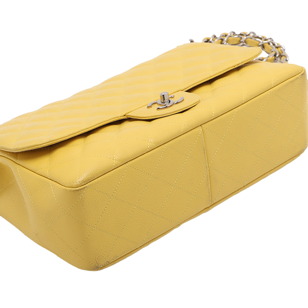 Chanel Jumbo Classic Caviar Simple rabat
