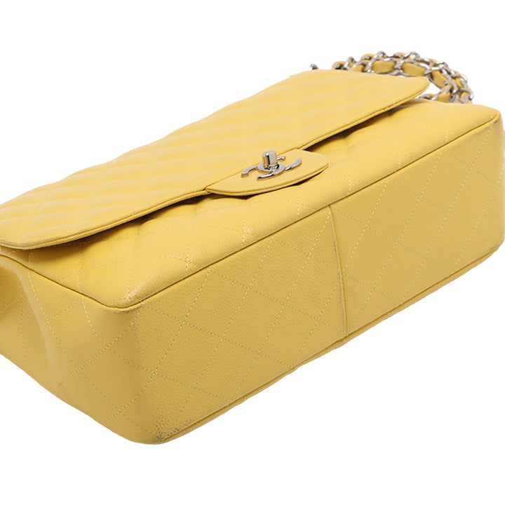 Chanel Jumbo Classic Caviar Simple rabat