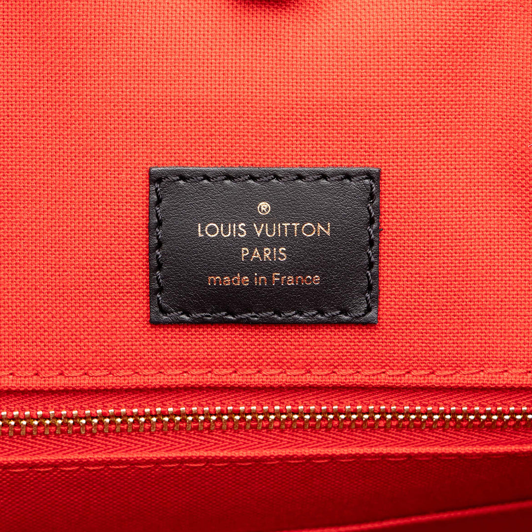 Louis Vuitton Giant OnTheGo MM Monogram Reverse Marron – vue 5 – GABY PARIS