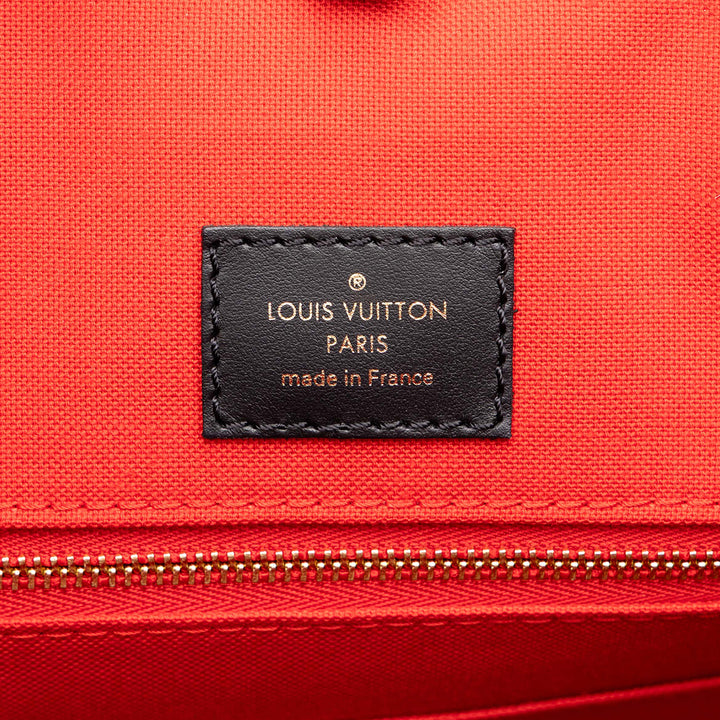 Louis Vuitton Giant OnTheGo MM Monogram Reverse Marron – vue 5 – GABY PARIS