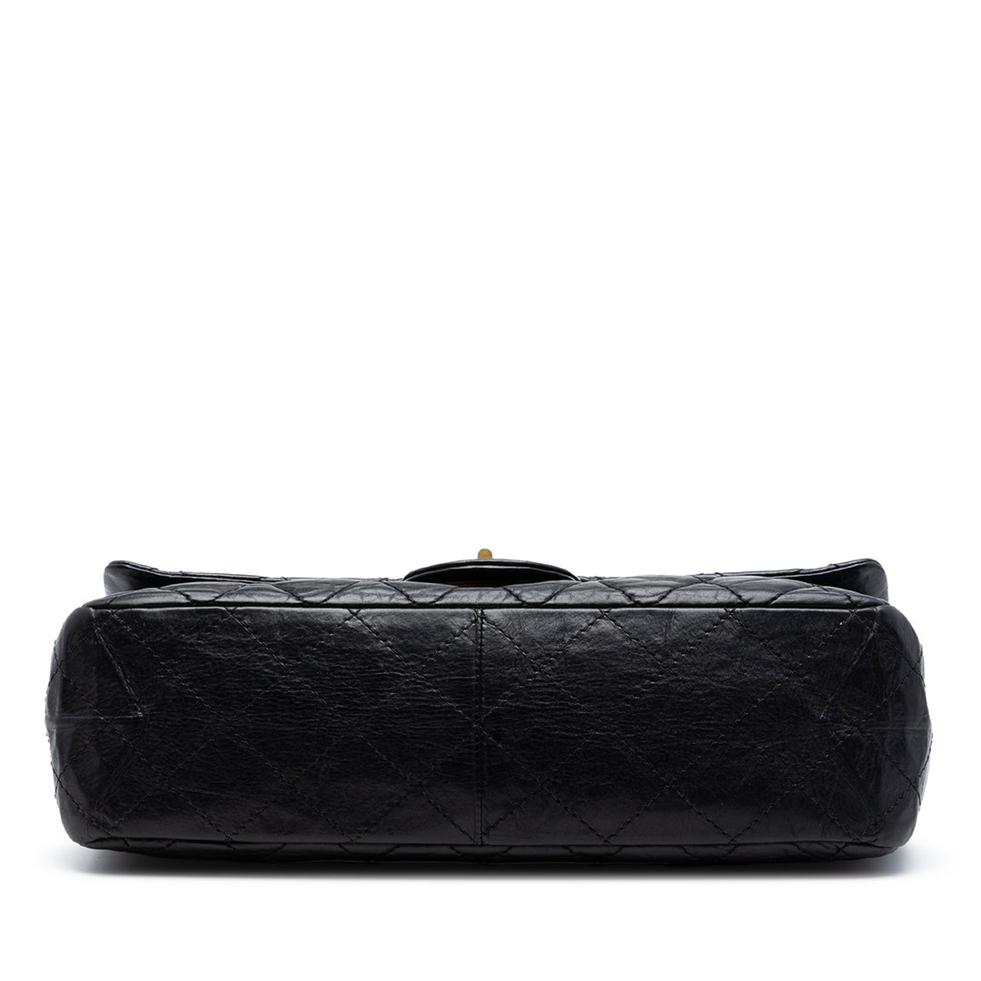 Chanel Matelassé vieilli Cuir de veau Reissue 2.55 Double rabat 227