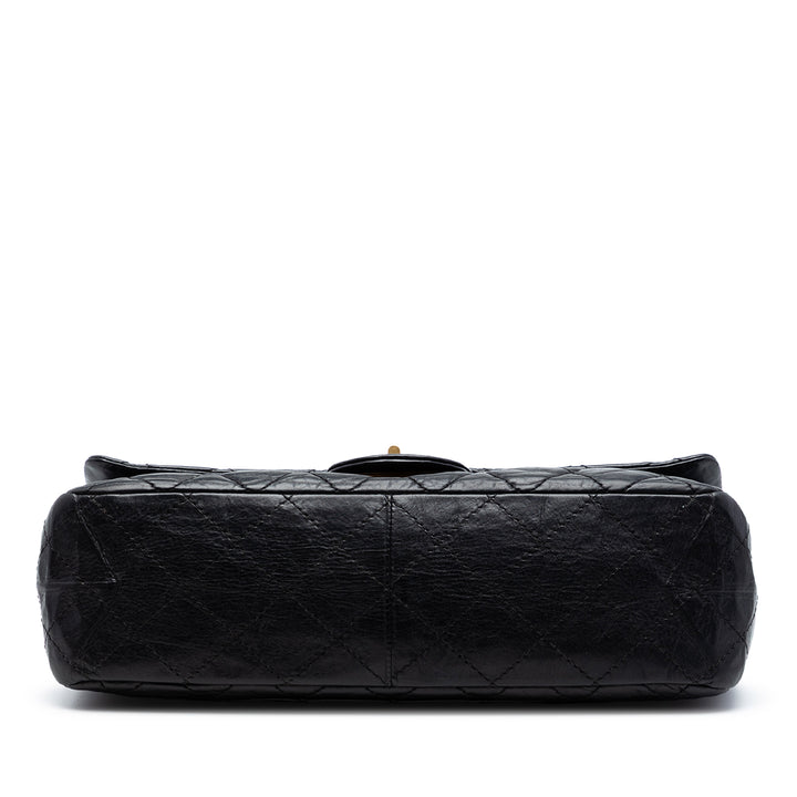 Chanel Matelassé vieilli Cuir de veau Reissue 2.55 Double rabat 227