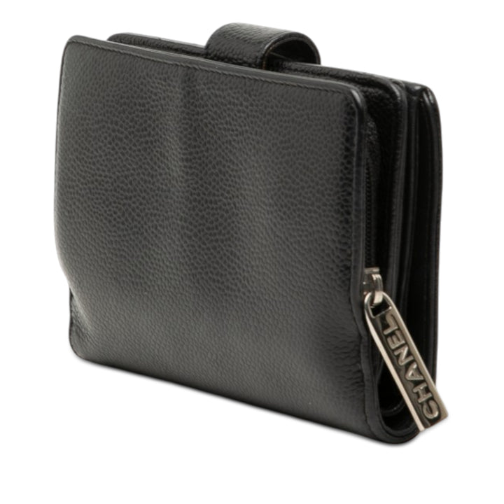 Chanel CC Caviar Bifold Portefeuille