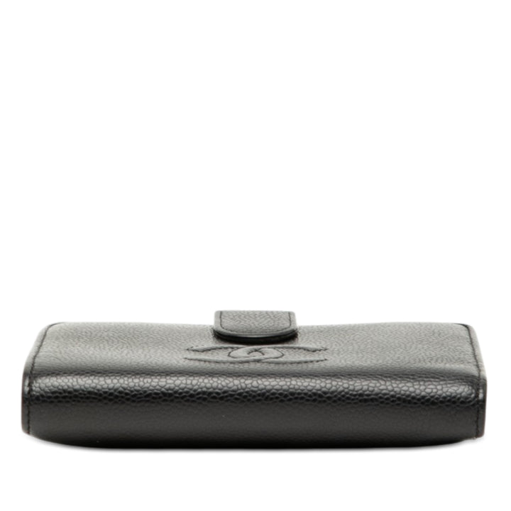 Chanel CC Caviar Bifold Portefeuille