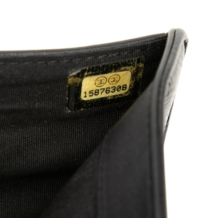 Chanel CC Caviar Bifold Portefeuille