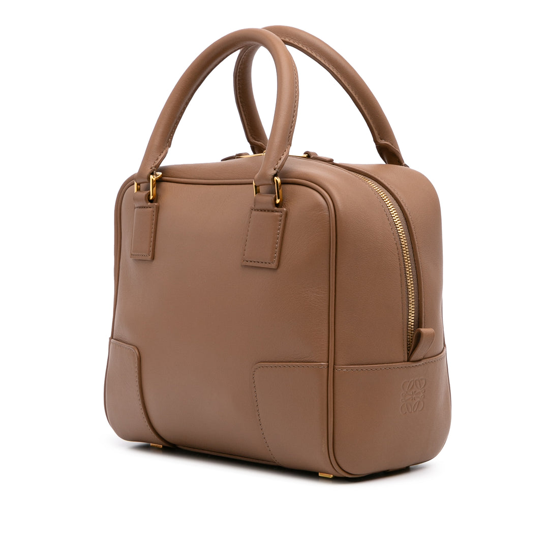 LOEWE Cuir Amazona Square 19 Marron